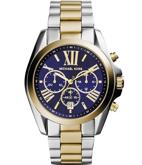 michael kors watch bradshaw dual color